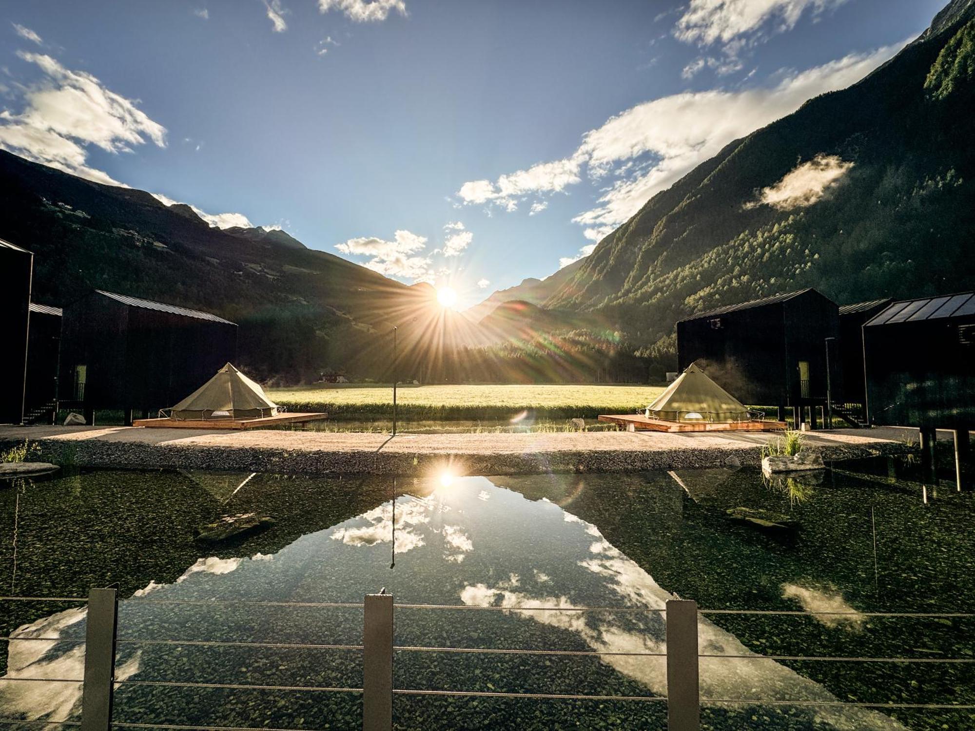 Sandgold Alpine Glamping Campo Tures Ngoại thất bức ảnh