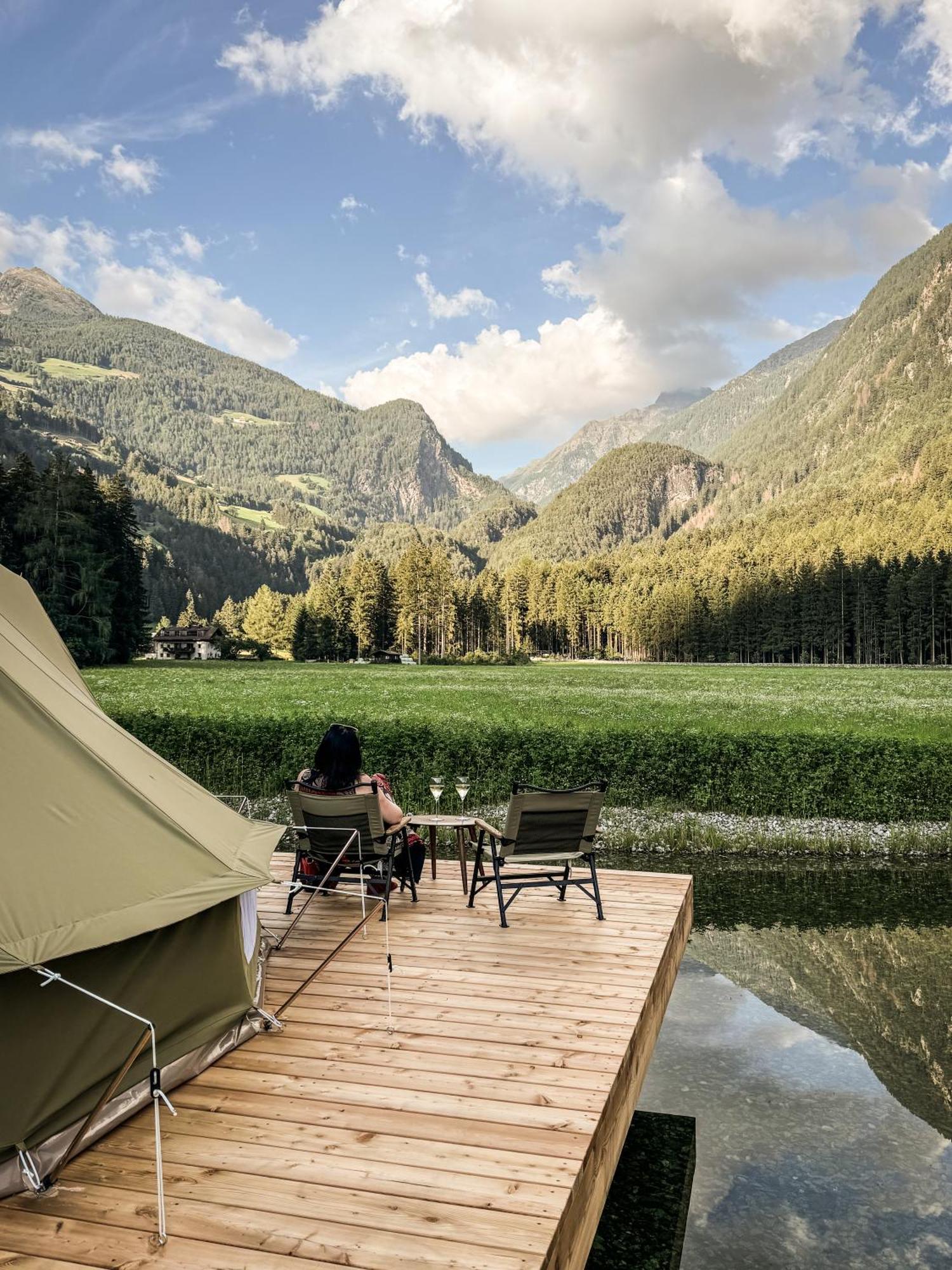 Sandgold Alpine Glamping Campo Tures Ngoại thất bức ảnh